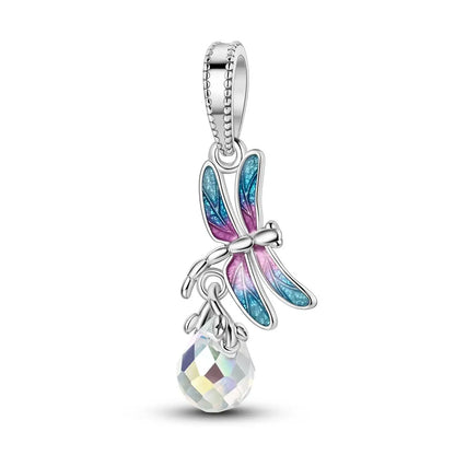 Original Charms 925 Silver Plated Bee Moon Star Pendant Fit Bracelet Making For Woman Fashion Jewelry
