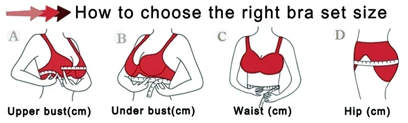 Sexy Beaded 3D Flower Hollow Out See-through Lace Up Underwear Set