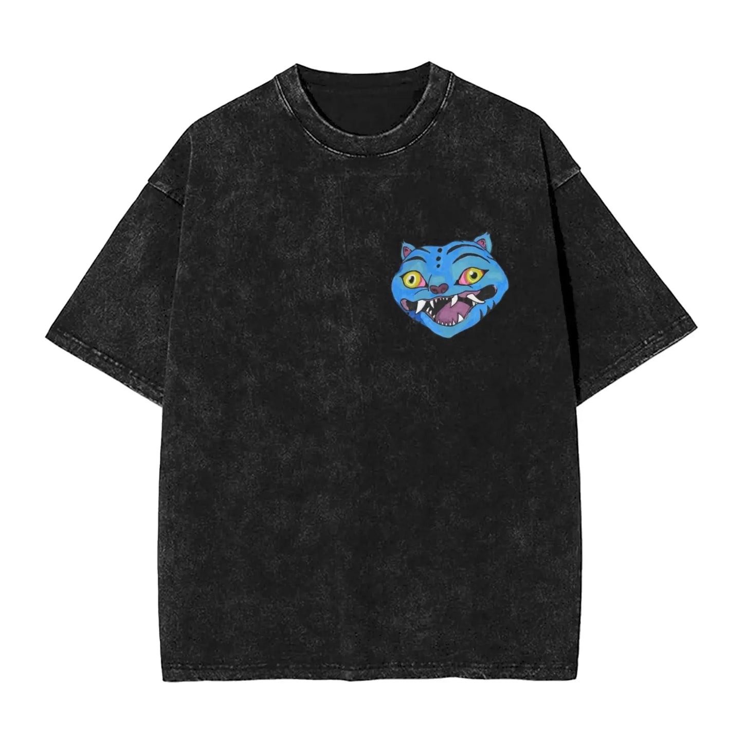 Kpop Demon Huntrix Tiger Derpy The Tiger and Bird T-Shirt