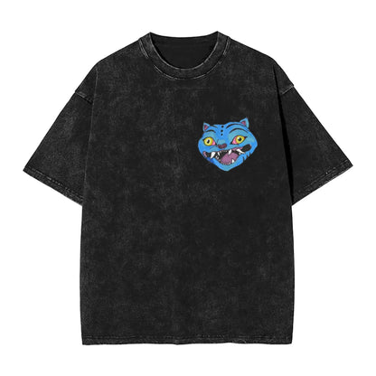 Kpop Demon Huntrix Tiger Derpy The Tiger and Bird T-Shirt