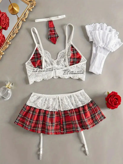 Hot Cosplay Sexy Uniform Fantasy Sexy Costumes Lingеrie Set