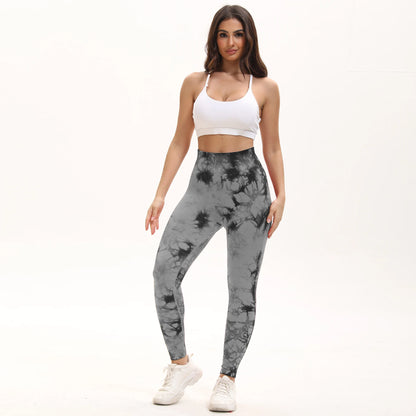 2 Pack Women's High Waisted Sexy Butt Lifting Seamless Solid Color Yoga Leggings Elastic And Breathable Fitness Sports Pants
