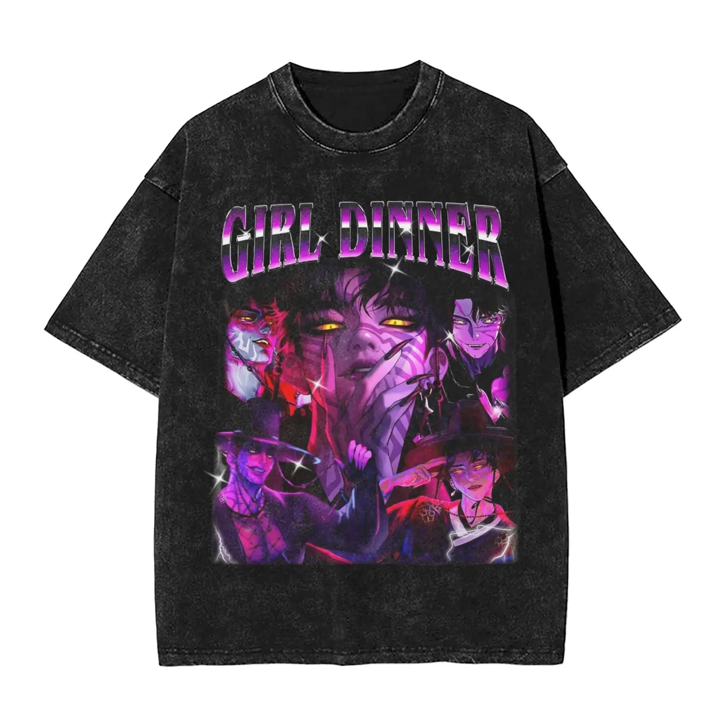 Kpop Demon Huntrix Tiger Derpy The Tiger and Bird T-Shirt