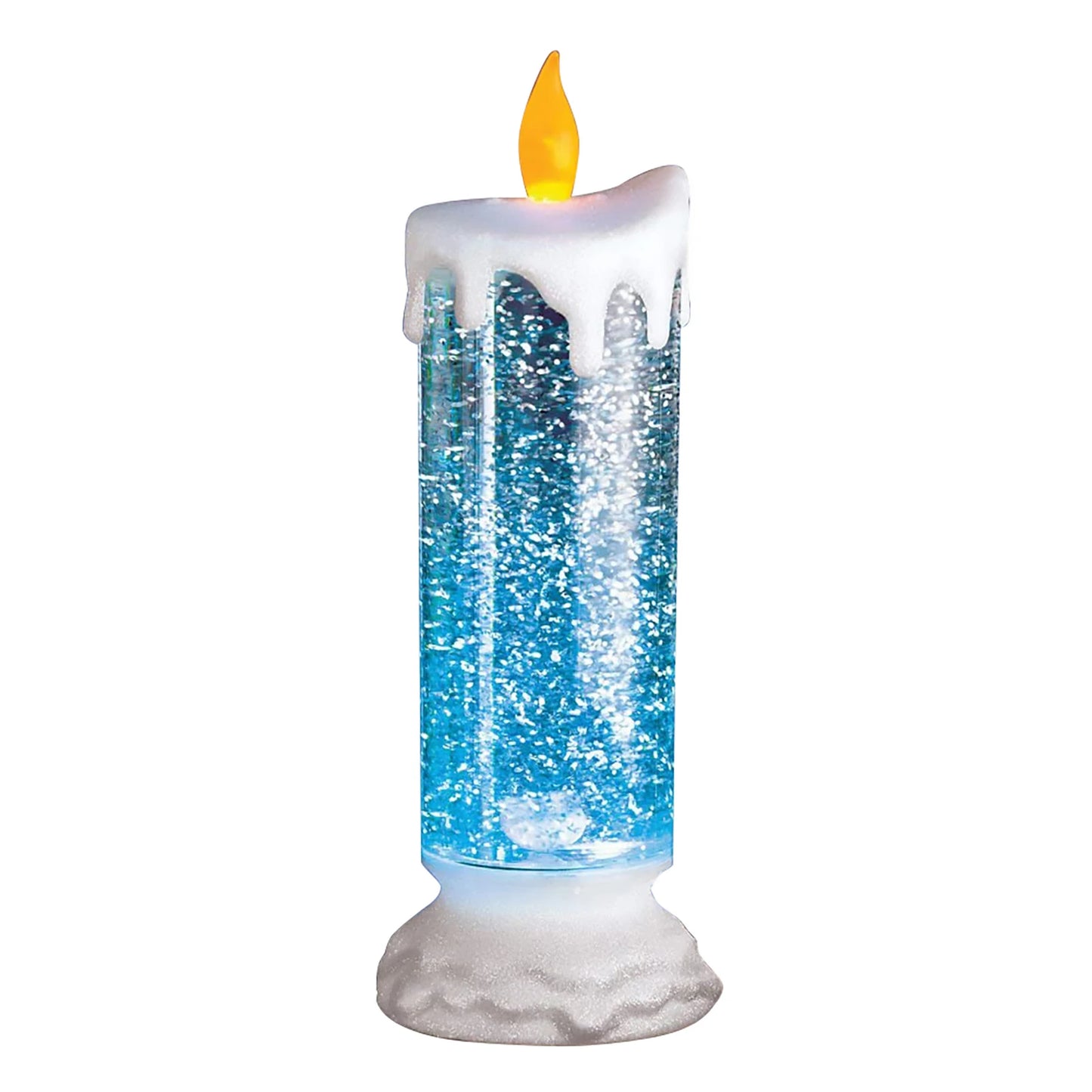 Rechargeable Colour Electronic LED Waterproof Candle With Glitter Colour Changing LED Water Candle