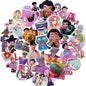 A50/55/60Pcs KPop Demon Hunters Stickers KPop Demon Hunters DIY Stickers Scrapbooking Phone Luggage Skateboard Waterproof Decals