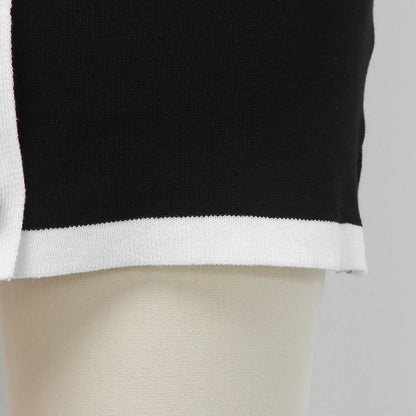 Dresses For Women 2024 Women'S Summer Sleeveless Dress Crewneck Button Color Block Bodycon Party Short