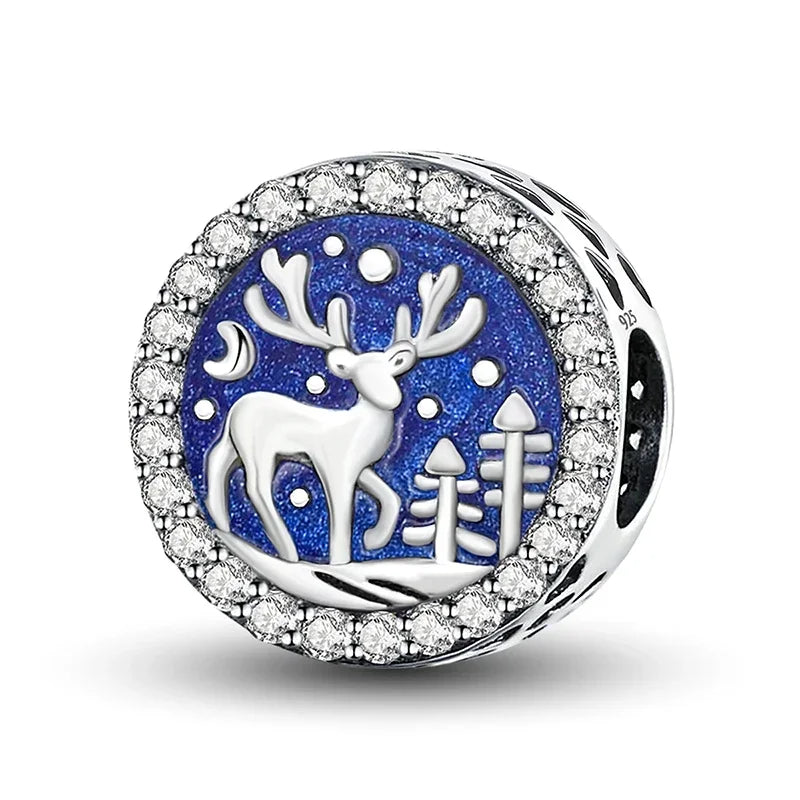925 Sterling Silver Panda  Butterfly Kapibala Octopus Charms Beads Fit Original Pan Bracelet Bangle High Quality DIY Jewelry
