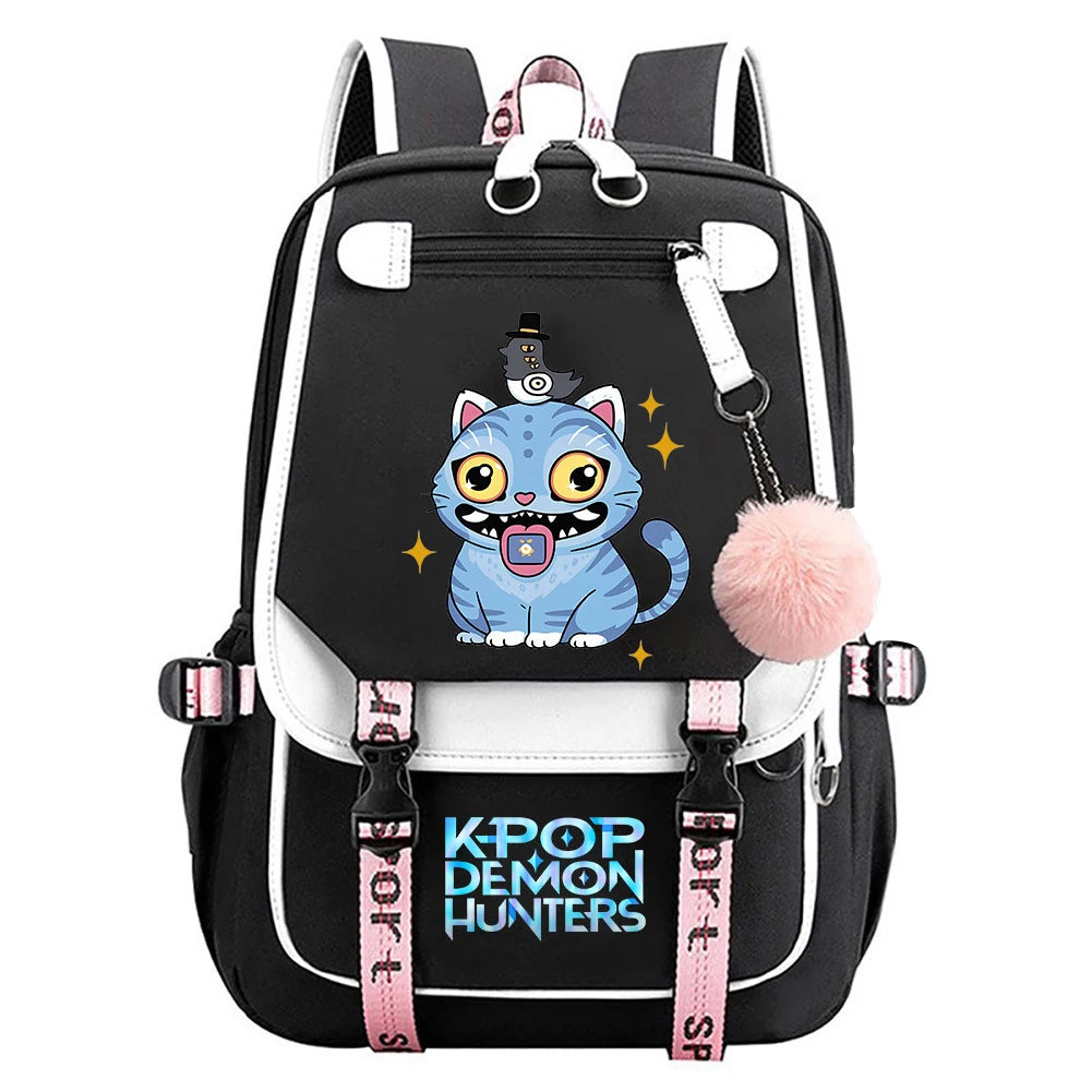 School Backpack for Students KPop Demon Hunters