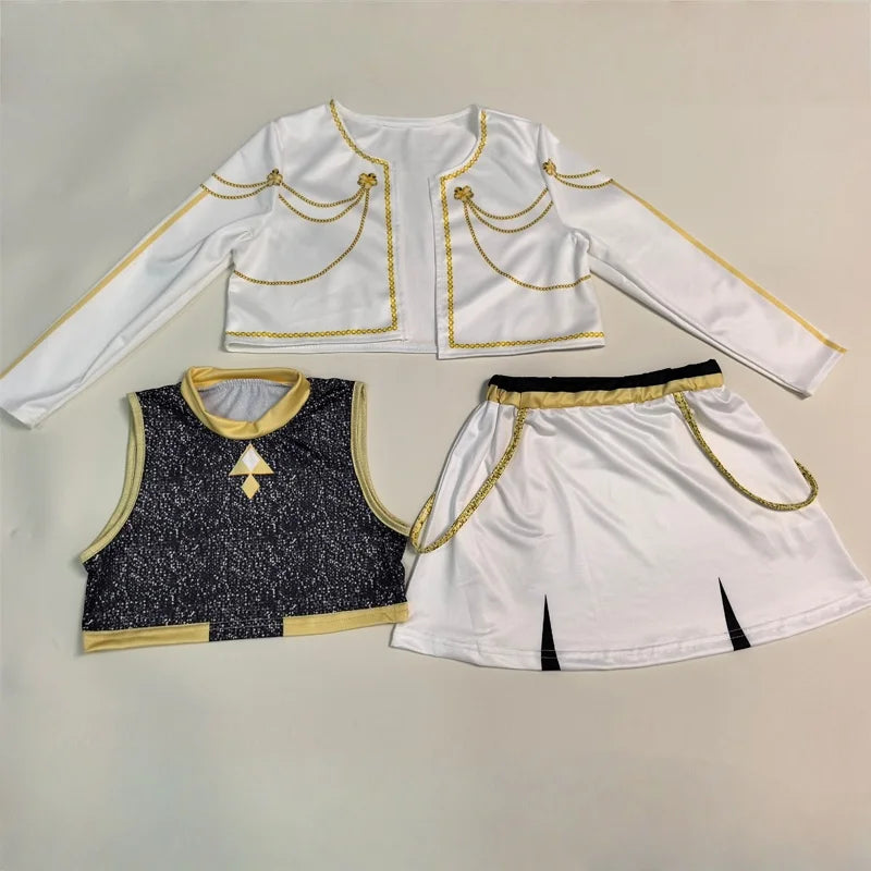 Kids K-Pop Demon Hunters Zoey Rumi Mira Costume Cosplay