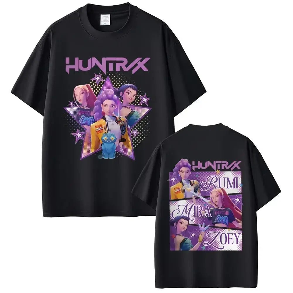 KPop Demon Hunters T-shirts Saja Boys Tshirt rt