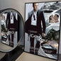 J-James Bond 007 Poster HD Art Sticky Wall Waterproof Home Living Room Bedroom Aesthetic Decoration