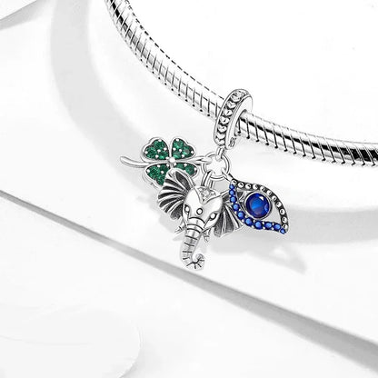 925 Sterling Silver Panda  Butterfly Kapibala Octopus Charms Beads Fit Original Pan Bracelet Bangle High Quality DIY Jewelry