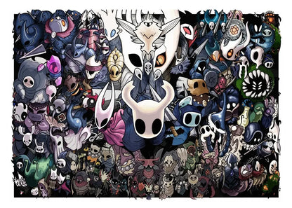 Hollow Knight Anime Videogame Aesthetic Canvas Painting Posters and Prints Wall Art Picture for Bedroom Home Decor