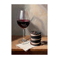 Funny Statement Piece Modern Still Life Poster Red Wine Pizza Crackers Art Print Food Wall Art Picture for Kitchen Home Decor