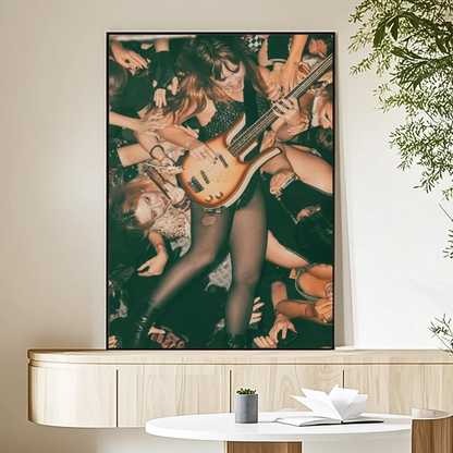 M-Maneskin D-Damiano David Band Poster HD Art Sticky Wall Waterproof Home Living Room Bedroom Bar Aesthetic Decoration