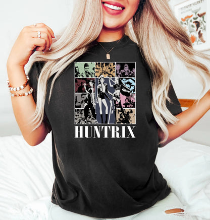 Huntrix T Shirt Kpop Demon Hunter Shirt Huntrix Shirt Mira Rumi Joey Shirt Demon Hunter Merch Gift for Kpop Fan Kpop Movie Shirt