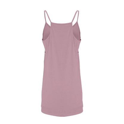 Sport Mini Dress For Women Summer Sleeveless Dress Casual Short Sundress