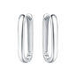 CYMYSS 2025 New 925 Sterling Silver Classic Hollow-out Versatile Hoop Earrings for Women Fine Jewelry Ideal Birthday Party Gifts
