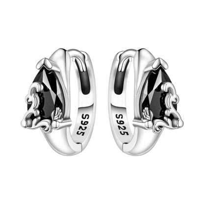 CYMYSS 2025 New 925 Sterling Silver Classic Hollow-out Versatile Hoop Earrings for Women Fine Jewelry Ideal Birthday Party Gifts