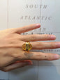 Rings High Quality New Sales Trend Jewelry Original Luxury Brand Shiny Cut Christmas Birthday Party Engagement Gift for Women