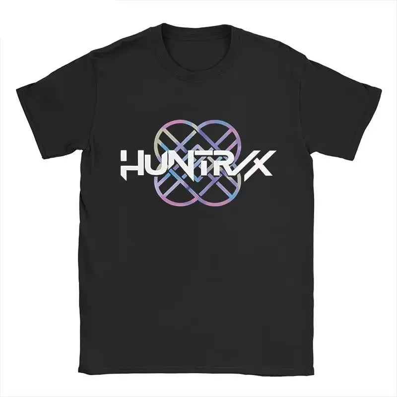 Men's T-shirt New American Harajuku Style K-pop Demon Hunter Tiger and Bird Demon Hunter Tiger Print T-shirt streetwear Unisex