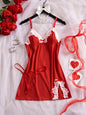 Light Purple Women Nighttime Lingerie Babydoll