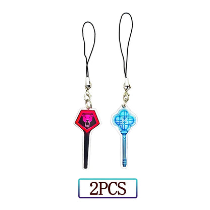 KPop Demon Hunters Standing Up Ornament Acrylic Superstar Desktop Stand Decor Anime Figures Craft Creative Gifts for Fan Lover