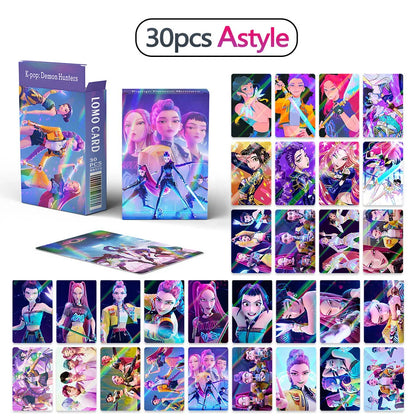 KPop Demon Hunters Standing Up Ornament Acrylic Superstar Desktop Stand Decor Anime Figures Craft Creative Gifts for Fan Lover