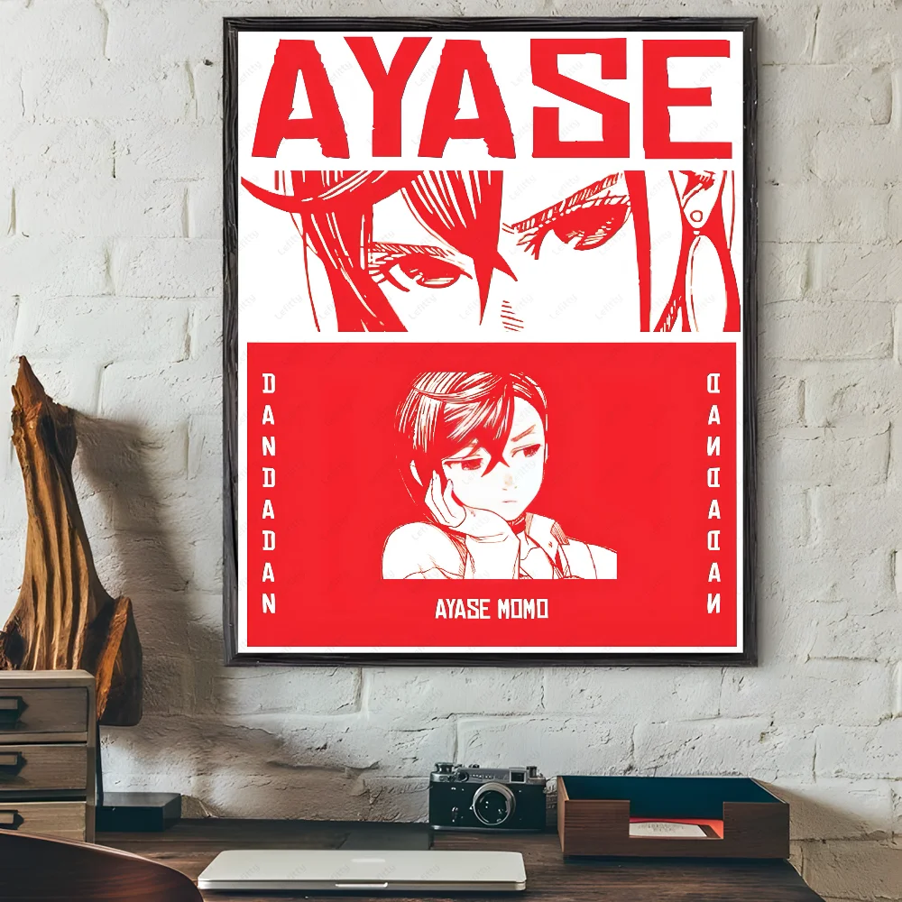 JAPAN Anime D-Dandadan Ken T-Takakura Poster Sticky Wall Art Printing Waterproof Home Living Bed Room Bar Aesthetic Decor
