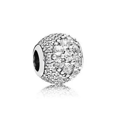 New 925 Silver Eye Palm Skull Wings Sun Pendants Charms Beads Fit Original Bracelet Accessories DIY Jewelry For Women