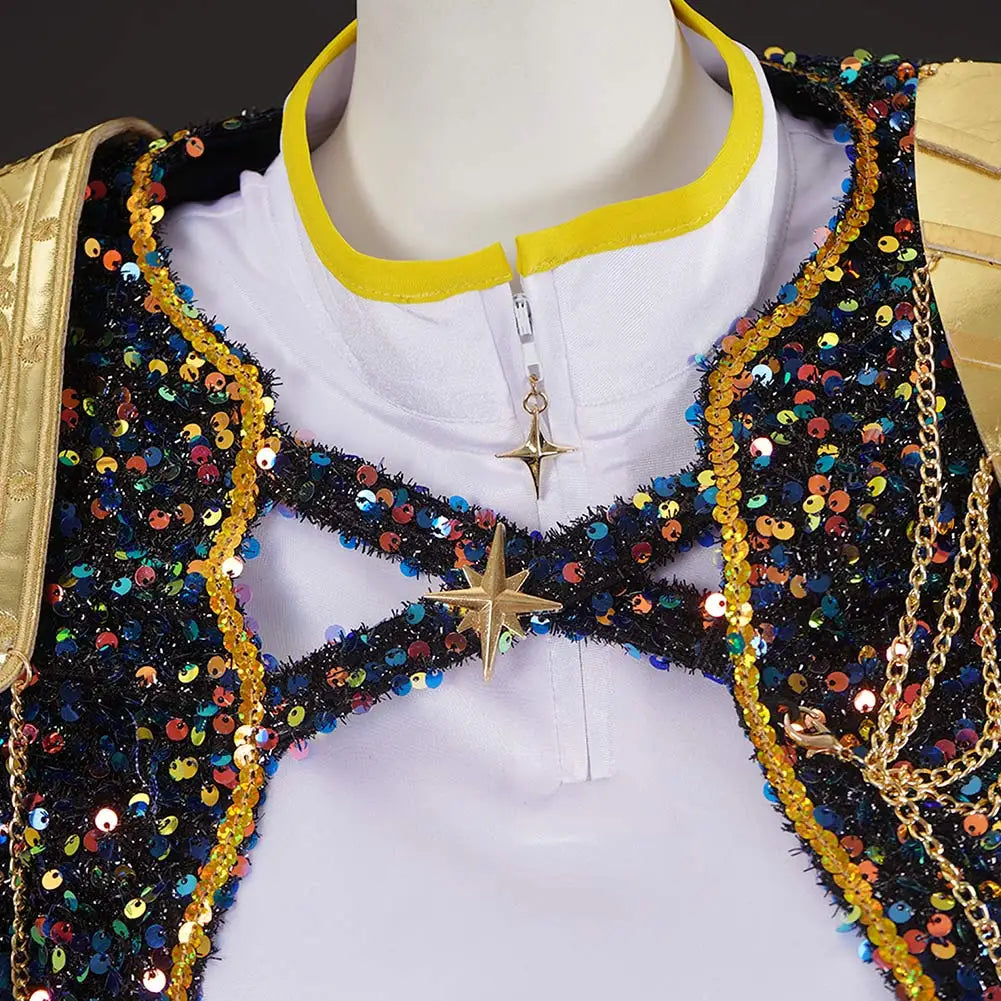 Children Zoey Mira Rumi Demon Hunters Cosplay Costume Kid Girls Disguise Halloween K-POP Group Idol