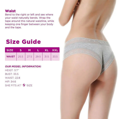JUNTAME 2pc Solid Comfy Lace Cheeky Panties, Sexy Breathable Stretchy Intimates Panties