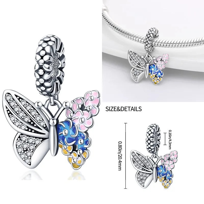 Charms 925 Original Fit 3mm 925 Original Charm Bracelet Women 925 Silver Hot Sale Pendant Beads DIY Jewelry Gift 2024 New