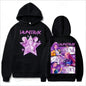 Kpop Demon Hunter Saja Boy Logo Hooded Sweatshirt