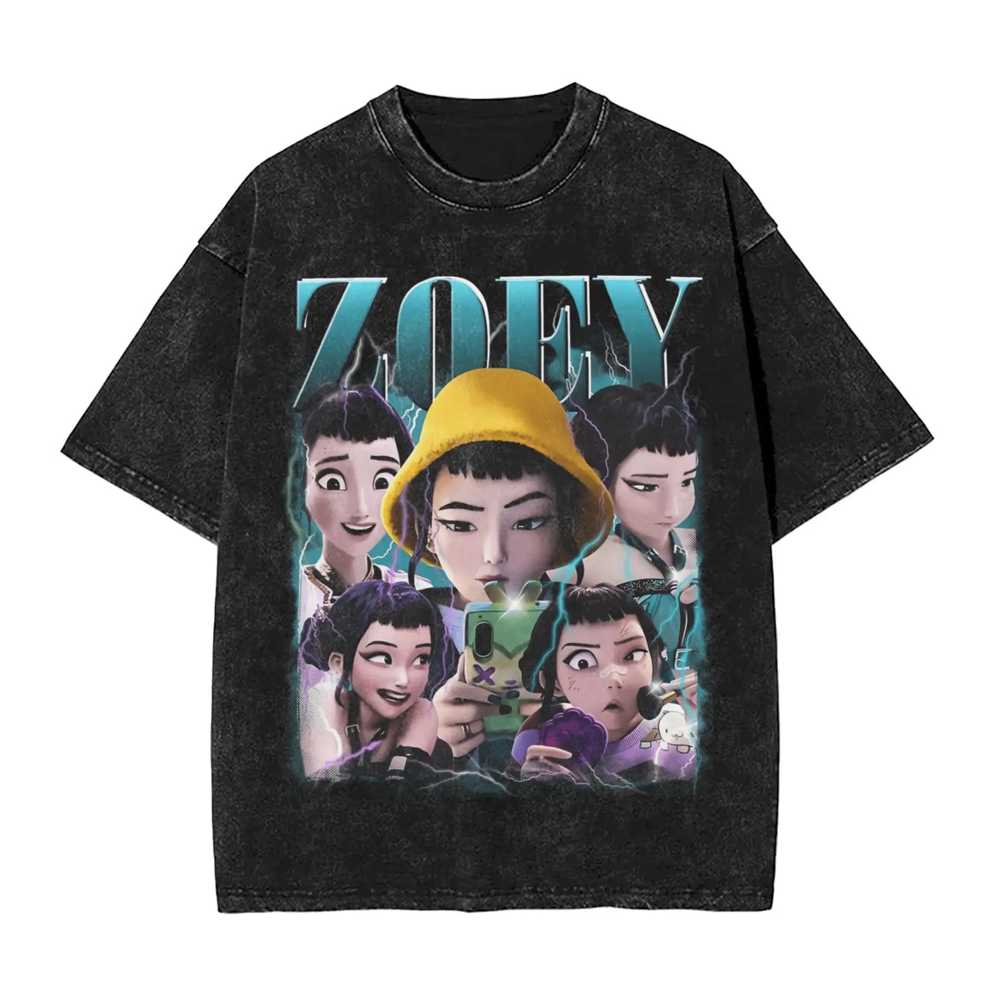 Saja Boys Kpop Demon Hunters Vintage Style T-Shirts