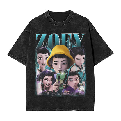 Saja Boys Kpop Demon Hunters Vintage Style T-Shirts