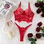 Floral Lace Sexy Lingerie Set