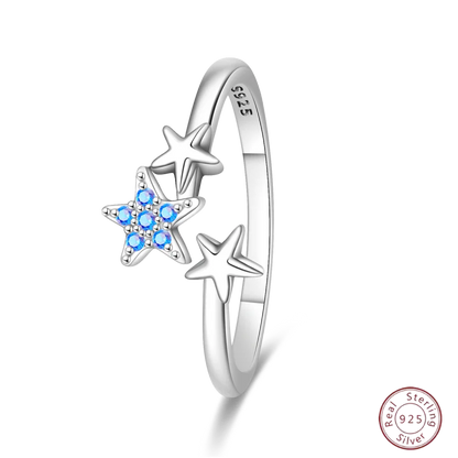 New 925 Sterling Silver Open Ring Hollow Rose Infinite Love Simple Ring Women Wedding Engagement Party Jewelry Gift