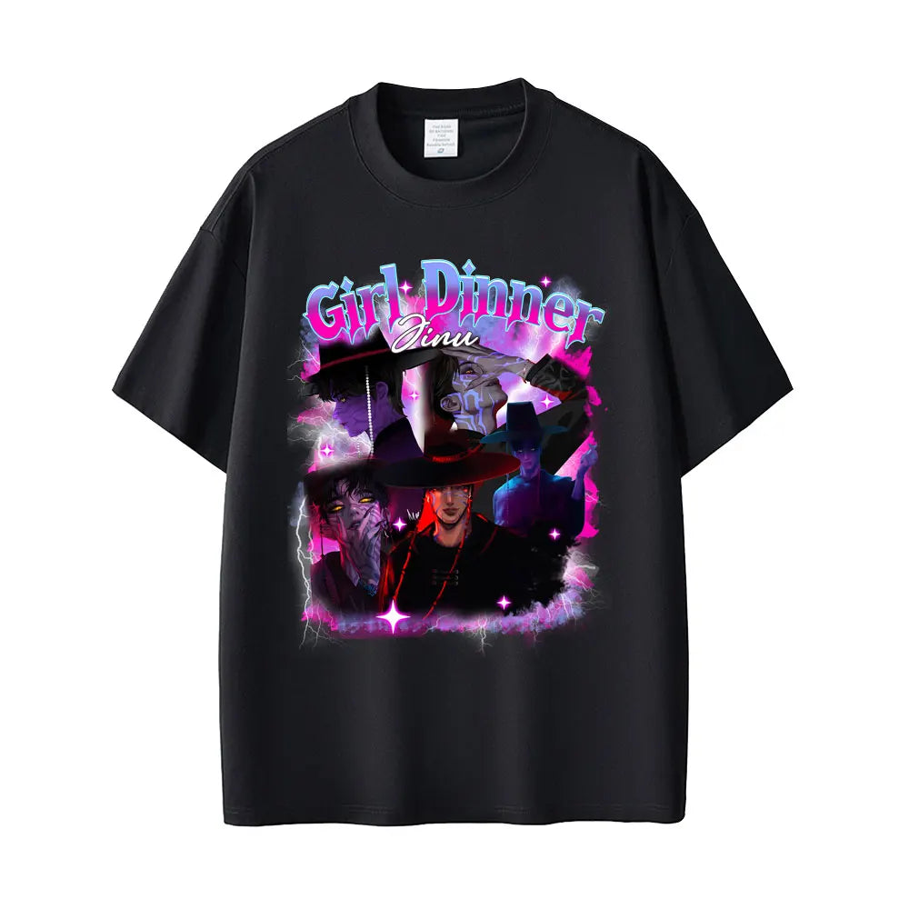 Kpop Demon Hunter Saja Boys Men T-shirt