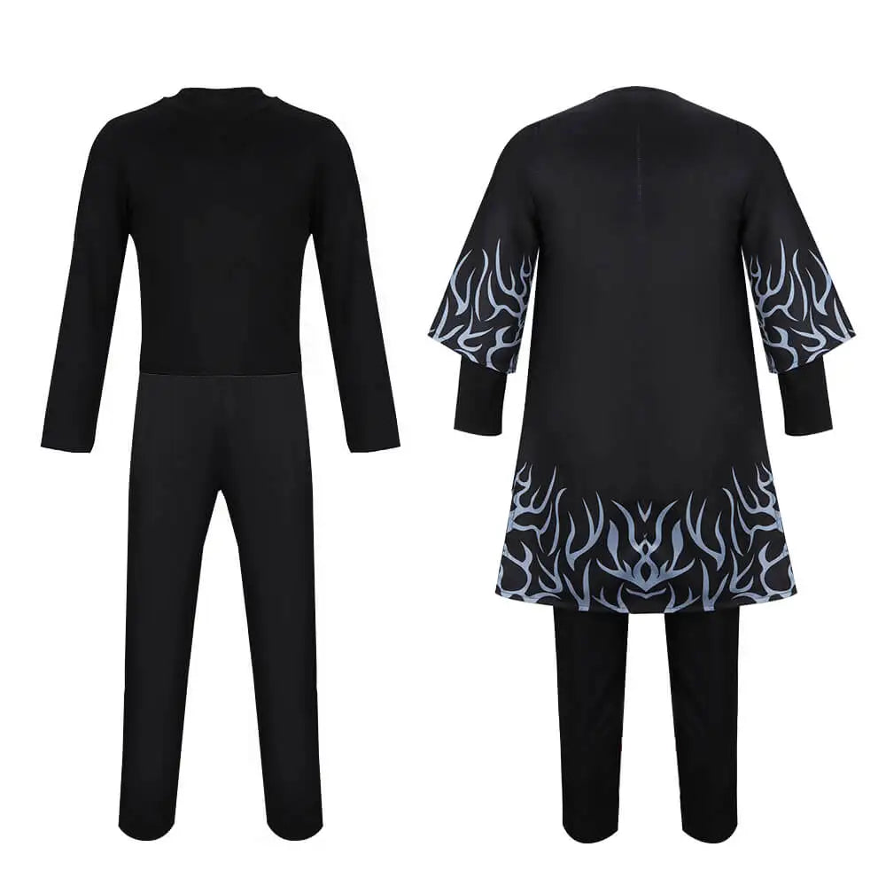 Kids Saja Boys Demon Suit Cosplay Costume Jinu Fancy Role Play Halloween Carnival Party Clothing Birthday Gift
