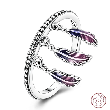 New 925 Sterling Silver Open Ring Hollow Rose Infinite Love Simple Ring Women Wedding Engagement Party Jewelry Gift