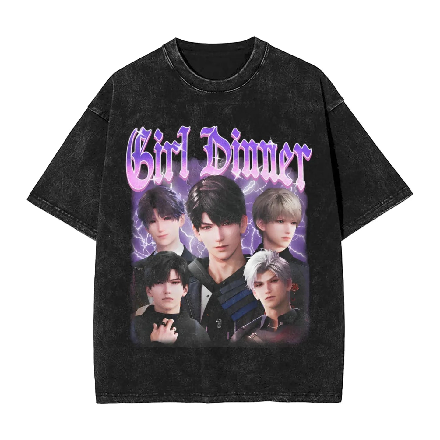 Kpop Demon Huntrix Tiger Derpy The Tiger and Bird T-Shirt