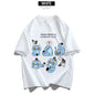 Cartoon Anime Film Kpop Demon Hunters Print T-shirt for Men Women Adult Clothes Summer Cotton Outdoor Wear Hip Hop Fashion Tops