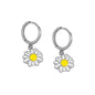 JINFU Gold Plated Earrings Set For Women Boho Style CZ Zircon Women's Clip Stud Dangle Hoop Earrings 2022 Jewelry Wholesale