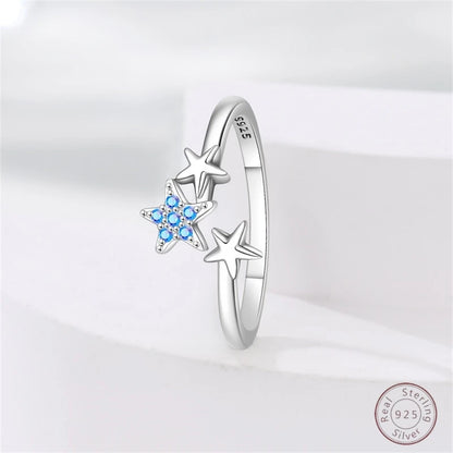 New 925 Sterling Silver Open Ring Hollow Rose Infinite Love Simple Ring Women Wedding Engagement Party Jewelry Gift
