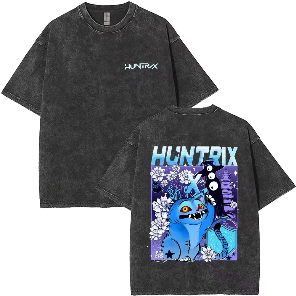 Huntrix Kpop Demon Hunter Washed T-Shirt