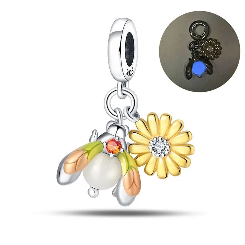 Charms 925 Original Fit 3mm 925 Original Charm Bracelet Women 925 Silver Hot Sale Pendant Beads DIY Jewelry Gift 2024 New