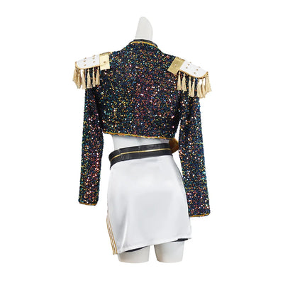 Children Zoey Mira Rumi Demon Hunters Cosplay Costume Kid Girls Disguise Halloween K-POP Group Idol