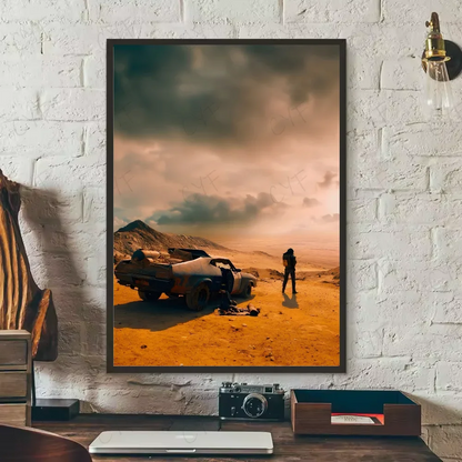 Mad Max HD Art Poster Sticky Wall Waterproof Decor for Home Living Room Bedroom Bar Aesthetic
