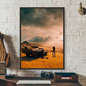 Mad Max HD Art Poster Sticky Wall Waterproof Decor for Home Living Room Bedroom Bar Aesthetic